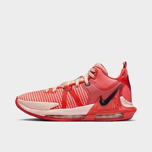 Nike LeBron Witness 7 Basketball Shoes in Orange/Bright Crimson Size 13.0 - 3550330