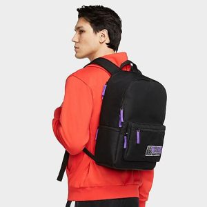 Nike Heritage X Space Jam: A New Legacy "Goon Squad" Eugene Backpack in Black/Black 100% Polyester - 8204151