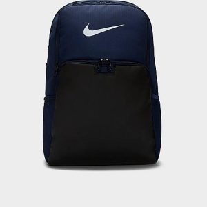 Nike Brasilia Extra Large Training Backpack in Blue/Midnight Navy 100% Polyester/Fiber - 8205788