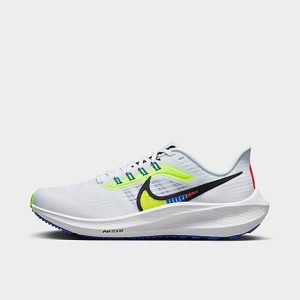 Nike Big Kids&apos; Zoom Air Pegasus 39 Running Shoes in White/White Size 7.0 - 3550864