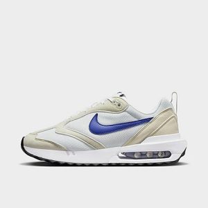 Nike Women&apos;s Air Max Dawn Casual Shoes in White/White Size 12.0 Suede - 3521537