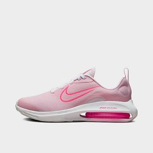 Nike Big Kids&apos; Air Zoom Arcadia 2 Running Shoes in Pink/Pink Foam Size 7.0 - 3551967