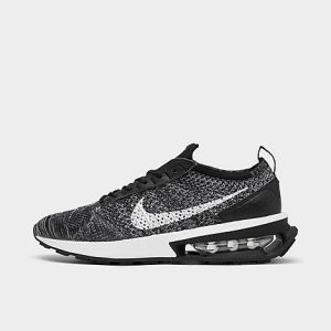 Nike Women&apos;s Air Max Flyknit Racer Casual Shoes in Black/Black Size 12.0 Suede/Knit - 3159328
