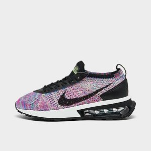 Nike Women&apos;s Air Max Flyknit Racer Casual Shoes Size 11.0 Suede/Knit - 3159386