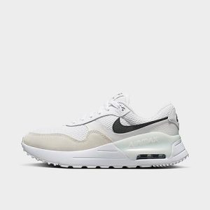 Nike Women&apos;s Air Max SYSTM Casual Shoes in White/White Size 9.5 - 3521857