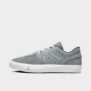 Jordan Men&apos;s Series ES Casual Shoes in Grey/Stealth Size 9.0 Leather/Suede - 3171076