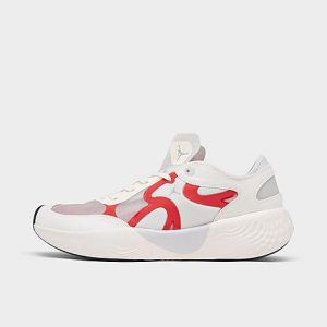 Jordan Men&apos;s Delta 3 Low Casual Shoes in White/Sail Size 13.0 Suede - 3171169
