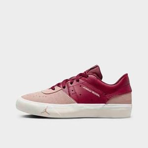 Jordan Big Kids&apos; Series Casual Shoes in Red/Cherrywood Red Size 7.0 Leather/Suede - 3552023