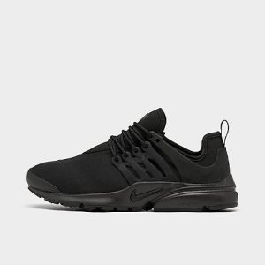 Nike Women&apos;s Air Presto Casual Shoes in Black/Black Size 8.0 - 3035422