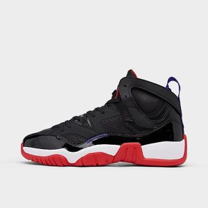 Jordan Men&apos;s Jumpman Two Trey Basketball Shoes in Black/Black Size 10.5 Leather - 3171224