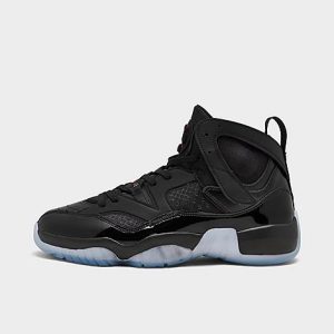 Jordan Men&apos;s Jumpman Two Trey Basketball Shoes in Black/Black Size 9.5 Leather - 3222022