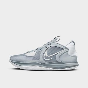 Nike Kyrie 5 Low Team Basketball Shoes in Grey/Wolf Grey Size 15.0 - 3518573