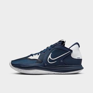 Nike Kyrie 5 Low Team Basketball Shoes in Blue/Midnight Navy Size 14.0 - 3518598