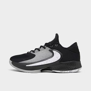 Nike Big Kids&apos; Freak 4 Basketball Shoes in Black/Black Size 7.0 - 3221512