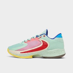 Nike Big Kids&apos; Freak 4 SE Basketball Shoes in Green/Enamel Green Size 7.0 - 3177030