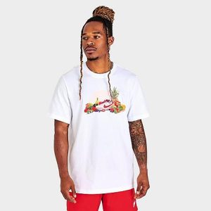 Nike Sportswear Still Life T-Shirt in White/White Size Medium 100% Cotton - 5796895