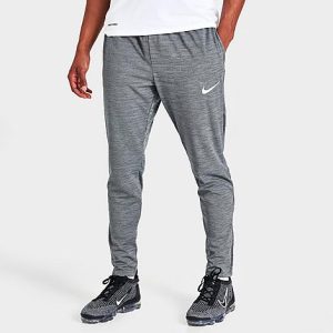 Nike Men&apos;s Dri-FIT Academy Soccer Track Pants in Grey/Smoke Grey Size XL 100% Polyester/Knit - 5819530