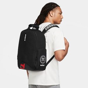 Nike LeBron Backpack in Black/Black 100% Polyester - 8207373