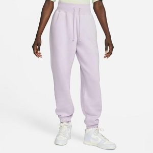 Nike Women&apos;s Sportswear Phoenix Fleece Oversized Jogger Pants in Pink/Doll Size Medium Cotton/Polyester/Fleece - 5881570