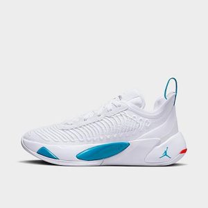 Jordan Big Kids&apos; Jordan Luka 1 Basketball Shoes in White/White Size 7.0 - 3170133