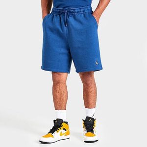 Jordan Men&apos;s Essential Jumpman Fleece Shorts in Blue/French Blue Size Large Cotton/Polyester/Fleece - 5820972