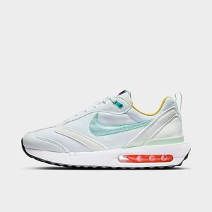 Nike Women&apos;s Air Max Dawn RSG Casual Shoes in White/White Size 8.0 Suede - 3102053