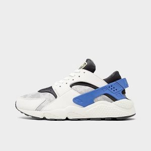 Nike Men&apos;s Huarache Premium SE Social FC Casual Shoes in White/Summit White Size 13.0 - 3220281