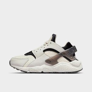 Nike Women&apos;s Air Huarache Crater PRM Casual Shoes in White/Phantom Size 12.0 - 3219805