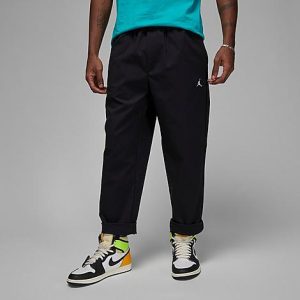 Jordan Men&apos;s Essentials Flex Pants in Black/Black Size 2XL Nylon/Spandex - 5891130