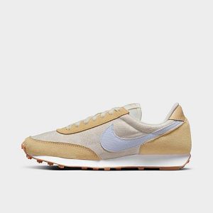 Nike Women&apos;s DBreak SE Floral Casual Shoes in Beige/Sesame Size 12.0 Suede/Plastic - 3522067