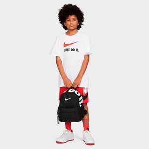 Nike Kids&apos; Brasilia JDI Mini Backpack in Black/Black 100% Polyester - 8206808