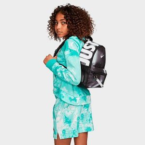 Nike Kids&apos; Brasilia JDI Pixels Mini Backpack in Black/Black 100% Polyester - 8206141