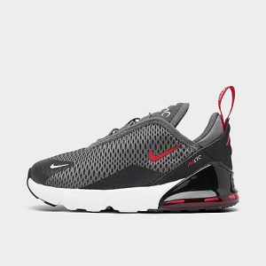 Nike Kids&apos; Toddler Air Max 270 Casual Shoes in Grey/Iron Grey Size 8.0 - 3103807