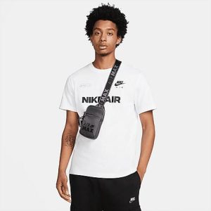 Nike Sportswear Essentials Air Max Crossbody Bag in Grey/Dark Grey Nylon/Polyester - 8203723