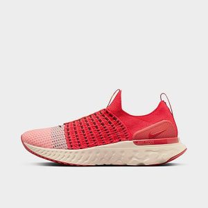 Nike Men&apos;s React Phantom Run Flyknit 2 Running Shoes in Red/Siren Red Size 13.0 - 3126507