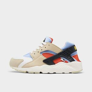 Nike Big Kids&apos; Huarache Run Yin-Yang Casual Shoes Size 6.0 Suede - 3148481