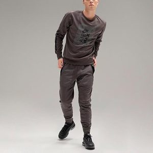 Nike Men&apos;s Sportswear Air Max Jogger Pants in Grey/Medium Ash Size XL 100% Polyester - 5820953