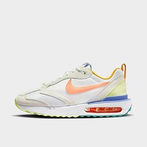 Nike Women&apos;s Air Max Dawn Casual Shoes in White/White Size 12.0 Suede - 3521534