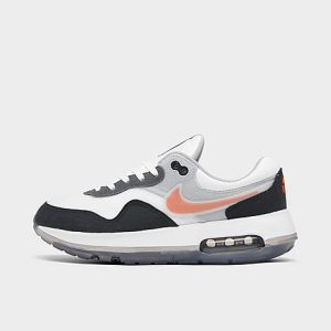 Nike Big Kids&apos; Air Max Motif Casual Shoes in White/White Size 7.0 Suede - 3175404