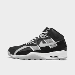 Nike Men&apos;s Air Trainer SC High Training Shoes in Black/Black Size 7.0 - 3520854