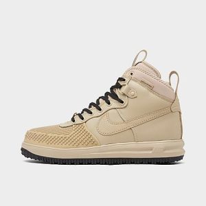 Nike Men&apos;s Lunar Force 1 Duckboots in Beige/Limestone Size 11.0 Leather - 3216885