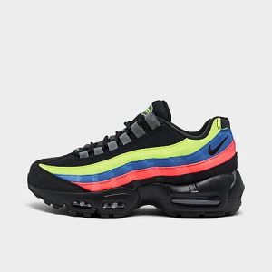 Nike Big Kids&apos; Air Max 95 Recraft Casual Shoes Size 7.0 Leather - 3221302