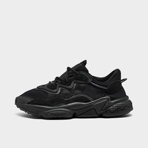 Adidas Big Kids&apos; Originals Ozweego Casual Shoes in Black/Core Black Size 6.5 Suede - 2483154
