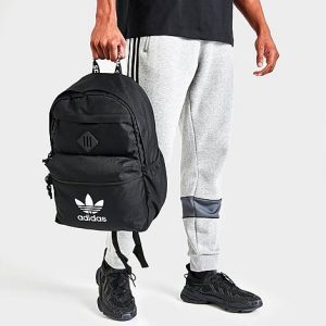 Adidas Originals Trefoil Backpack in Black/Black Polyester - 8099151