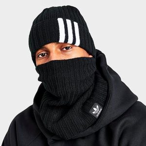 Adidas Originals Balaclava in Black/Black Acrylic/Knit - 8202168