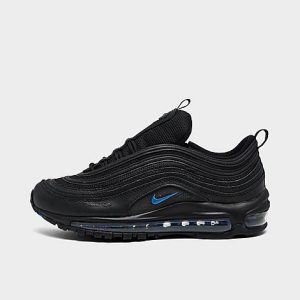 Nike Big Kids&apos; Air Max 97 Casual Shoes in Black/Black Size 7.0 - 3221286