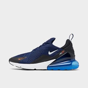 Nike Men&apos;s Air Max 270 Casual Shoes in Blue/Midnight Navy Size 13.0 - 3223261