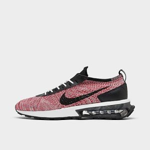 Nike Men&apos;s Air Max Flyknit Racer Casual Shoes in Red/University Red Size 13.0 Suede/Knit - 3222693