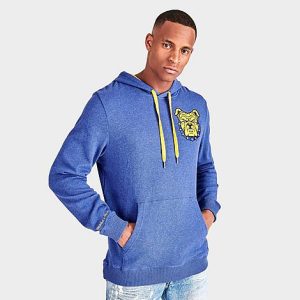 Mitchell And Ness Men&apos;s North Carolina A & T Aggies College Lag Classic French Terry Hoodie in Blue/Blue Size XL - 5790634