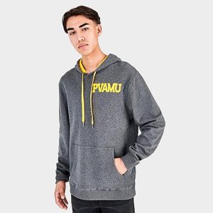 Mitchell And Ness Men&apos;s Prairie View A & M Panthers Classic French Terry Hoodie in Grey/Grey Size 2XL - 5790640